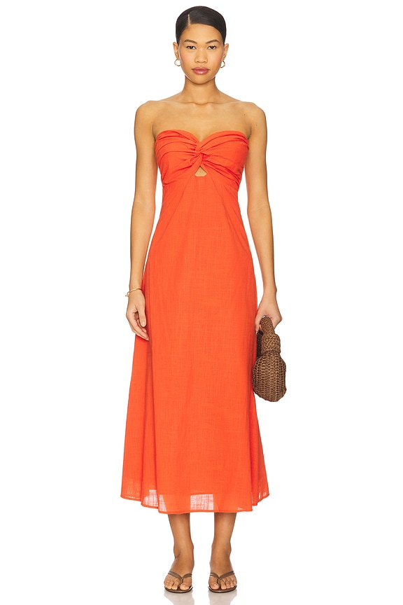 view 1 of 3 x REVOLVE Lilly Dress in Orange