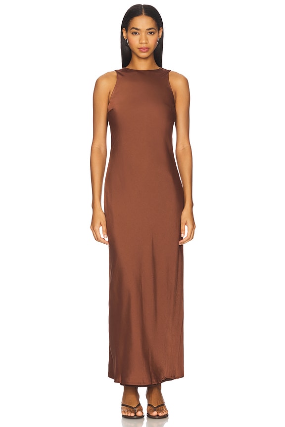 view 2 of 4 x REVOLVE Liora Maxi Dress in Brown