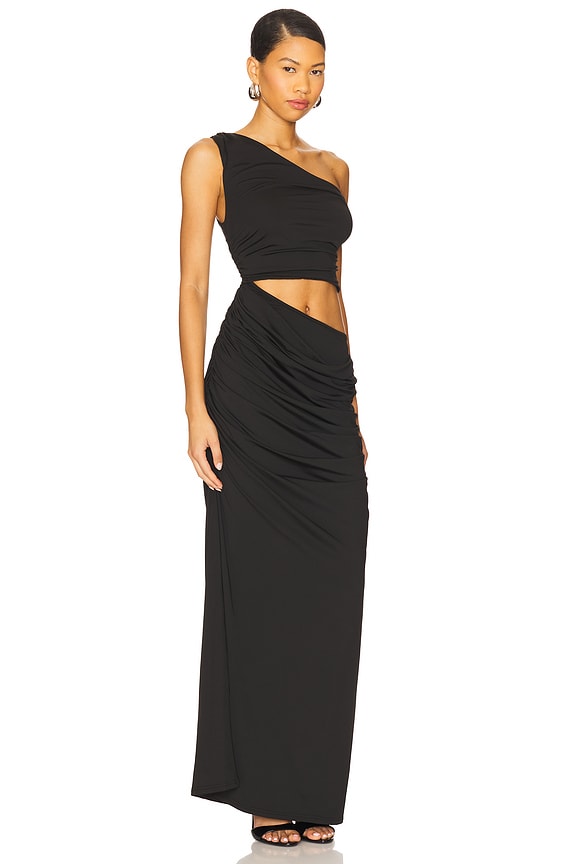 view 2 of 4 Rikke Jersey Maxi Dress in Black