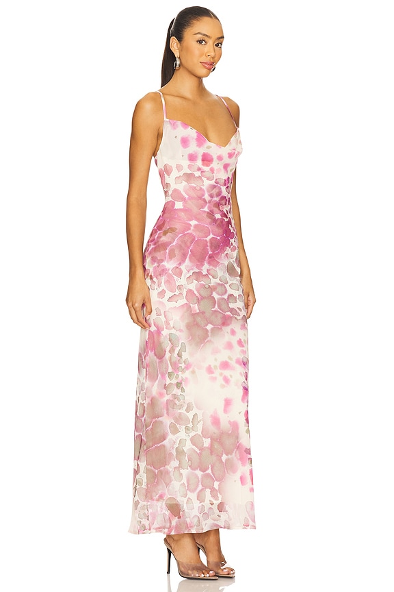 view 2 of 3 x REVOLVE Skin Maxi Dress in Pink Reptile