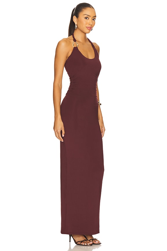 view 2 of 3 Ash Tank Dress in Cabernet
