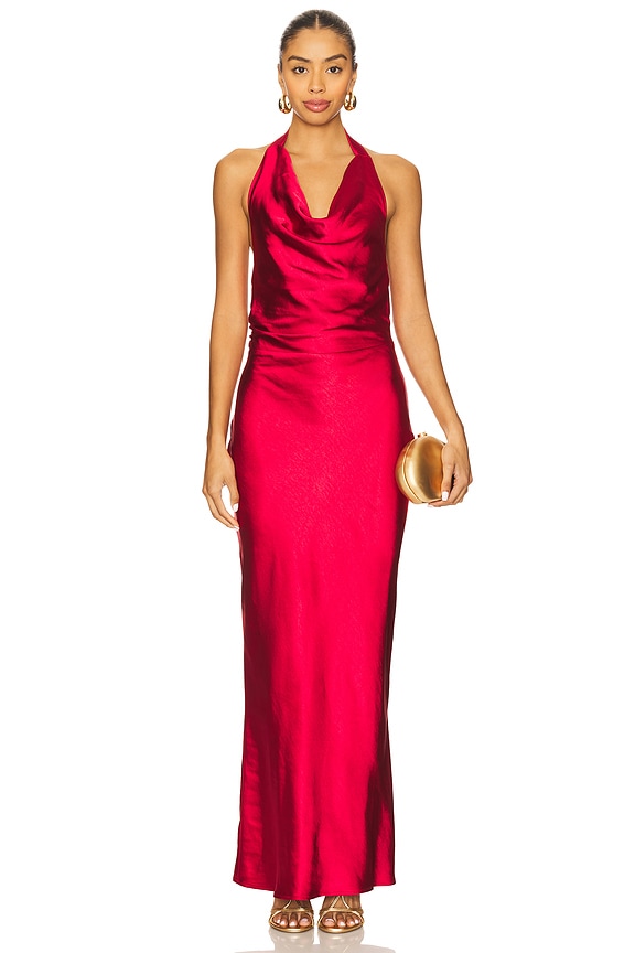 view 2 of 4 Rosanna Maxi Dress in Red