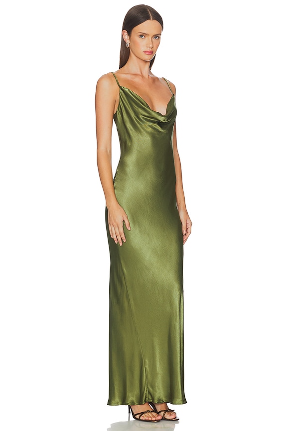 view 2 of 3 Skin Maxi Dress in Olive