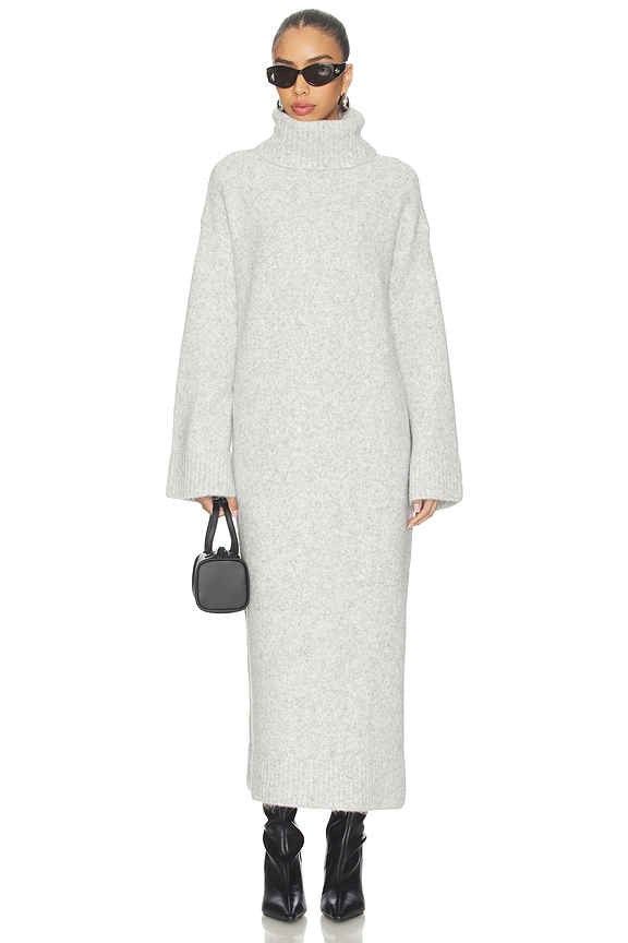 view 2 of 3 Willow Sweater Dress in Grey Marle