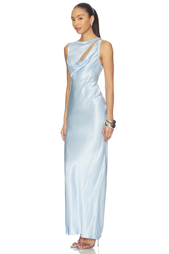 view 2 of 3 Jessie Maxi Dress in Baby Blue