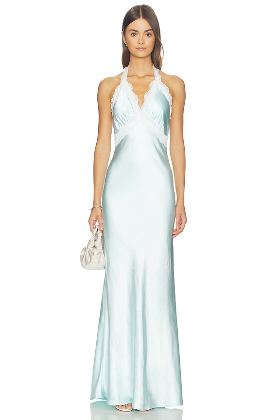 view 1 of 3 ROBE TONYA SLIP MAXI 3.0 in Ice Blue