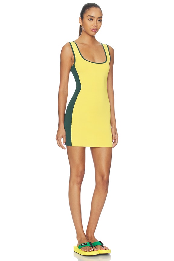 view 1 of 3 VESTIDO ANIKA KNIT in Yellow