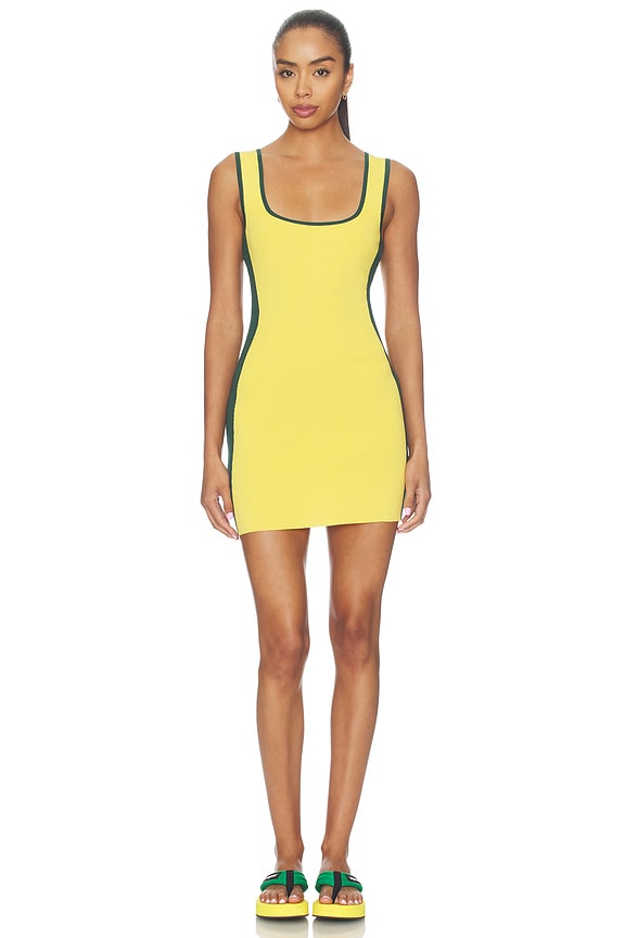 view 2 of 3 VESTIDO ANIKA KNIT in Yellow