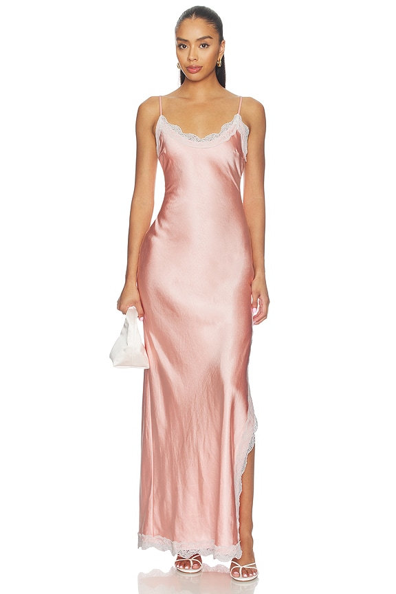 view 1 of 3 VESTIDO GRACIE MAXI  in Peach