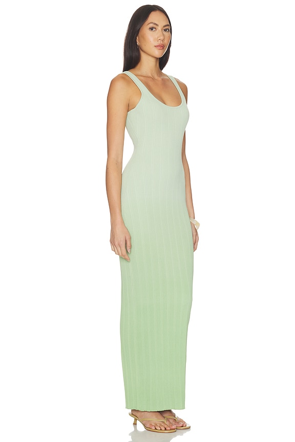 view 2 of 3 x REVOLVE Odessa Knit Maxi Dress in Green Ombre