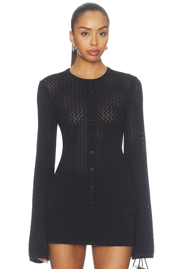 view 2 of 5 Adley Cardigan in Black