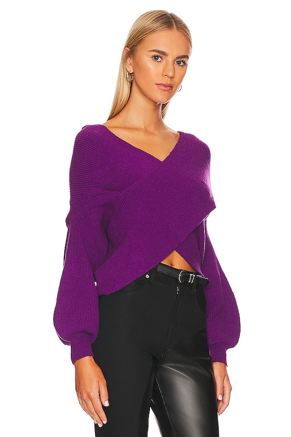 view 2 of 4 IZZY 스웨터 in Purple