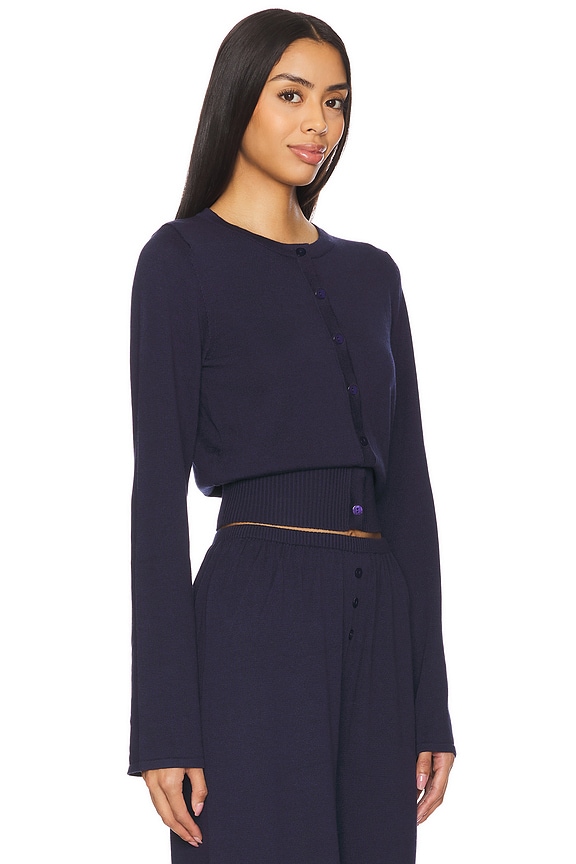 view 2 of 4 X Revolve August Button Up Top in Navy