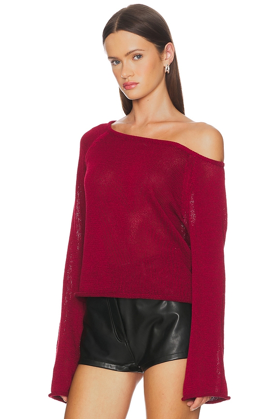 view 2 of 4 Cali Jumper in Wine