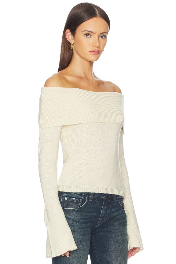 view 2 of 4 x REVOLVE X Revolve Orlea Knit Top Sweater in Winter White