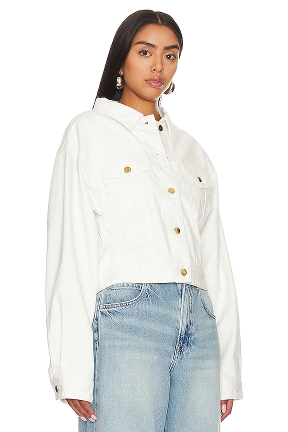 view 2 of 4 X Revolve Laurent Denim Jacket in White