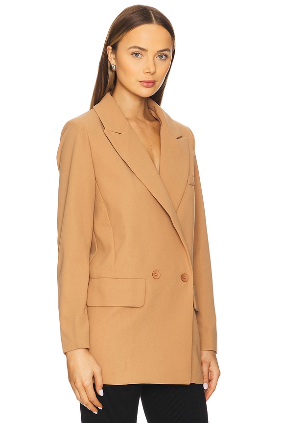 view 2 of 4 Brooklyn Blazer in Camel