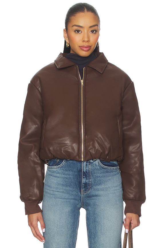 view 2 of 5 КУРТКА THORNE in Chocolate