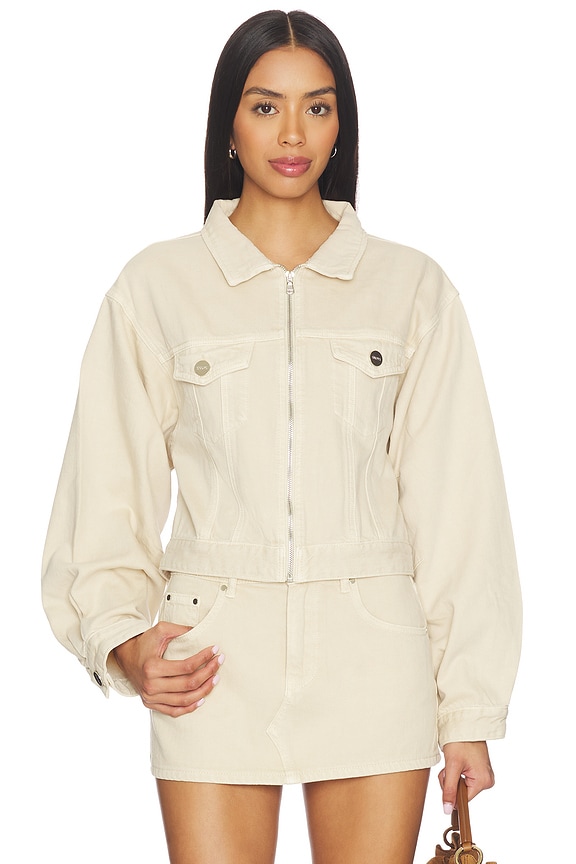 view 1 of 5 Cole Denim Jacket in Oat