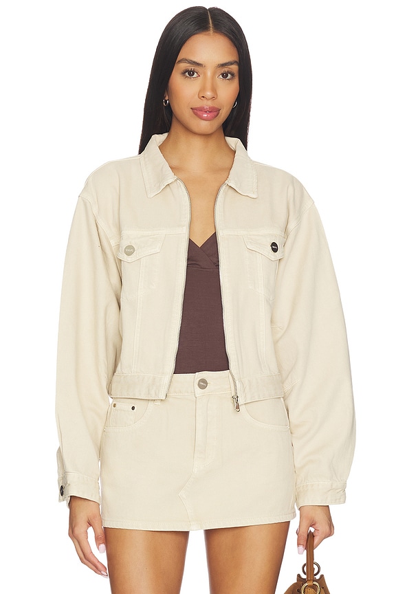 view 2 of 5 Cole Denim Jacket in Oat