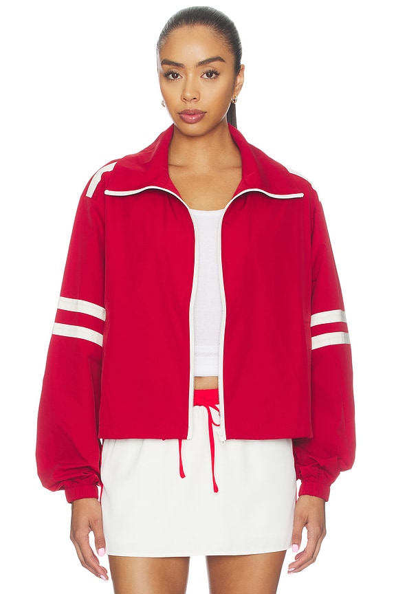view 2 of 5 Carter Track Jacket in Red