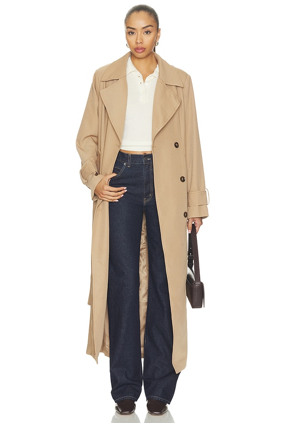 view 2 of 4 Mikkel Trench Coat in Tan