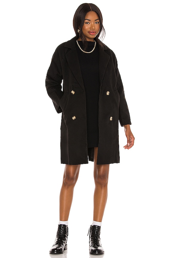 view 1 of 3 Chicago Coat in Black