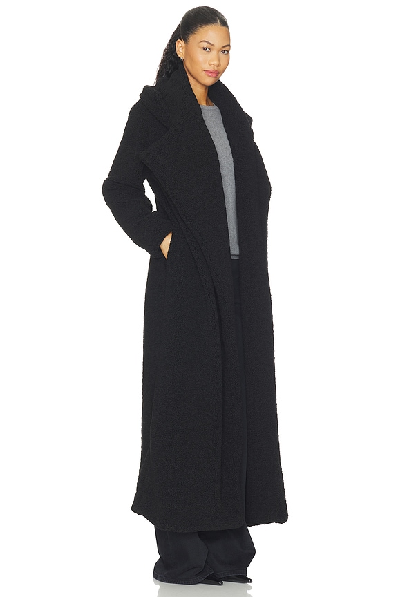 view 2 of 3 x REVOLVE Teddy Coat in Black