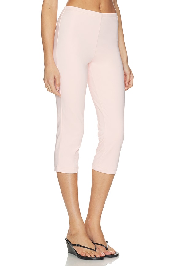 view 2 of 6 PANTALÓN CAPRI  in Baby Pink