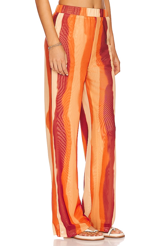 view 2 of 4 Chloe Pant in Orange Multi