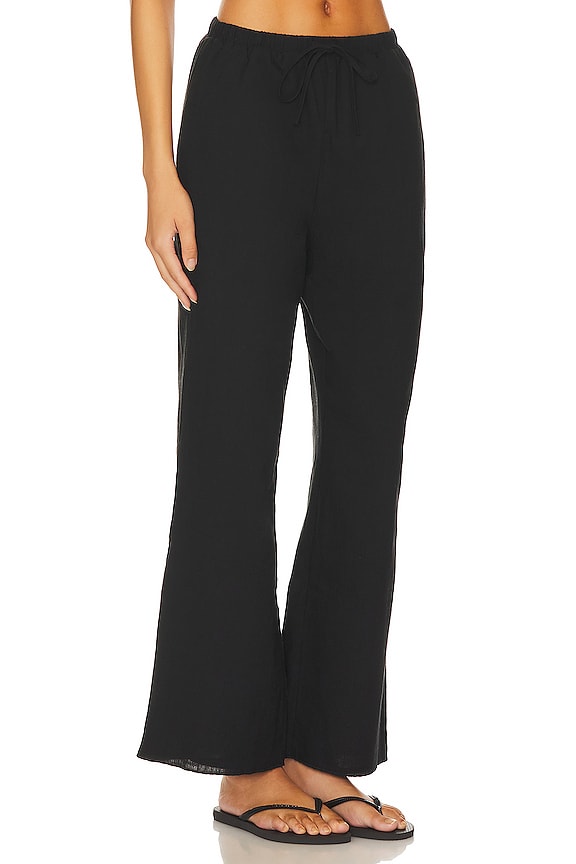 view 2 of 4 Linen Pants in Black