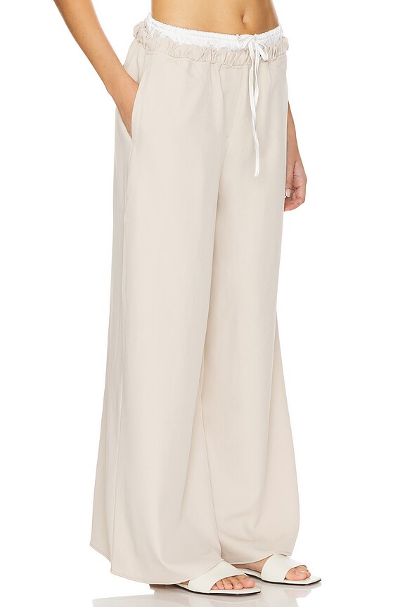 view 2 of 6 PANTALON LUCIA in Chalk