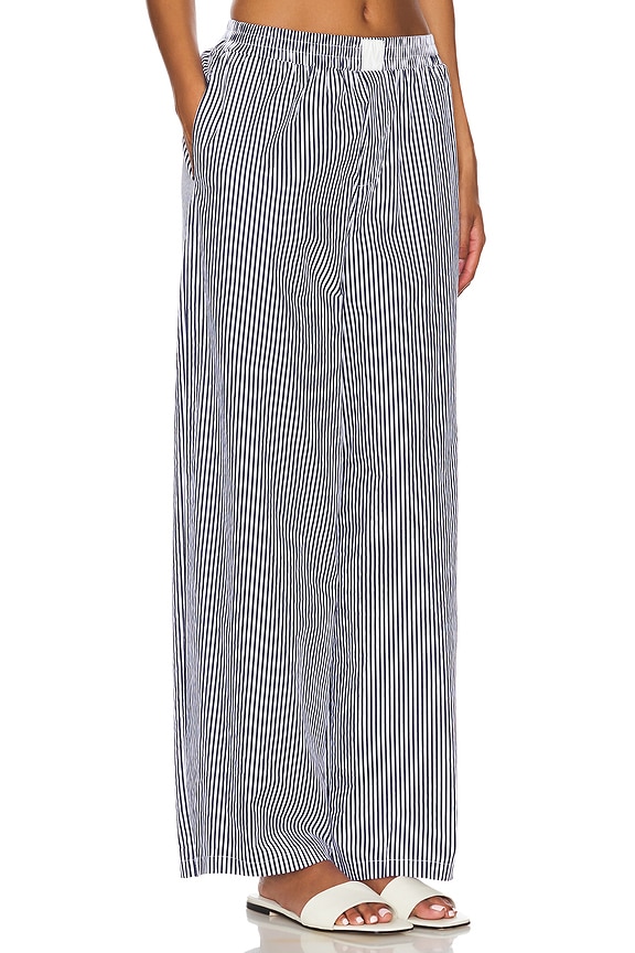 view 2 of 6 X Revolve Darian Stripe Pants in Dark Blue Stripe