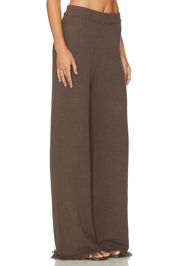 view 2 of 6 Skyler Knit Pant in Chocolate