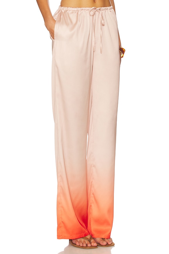 view 2 of 6 Amaya Pants in Peach Ombre