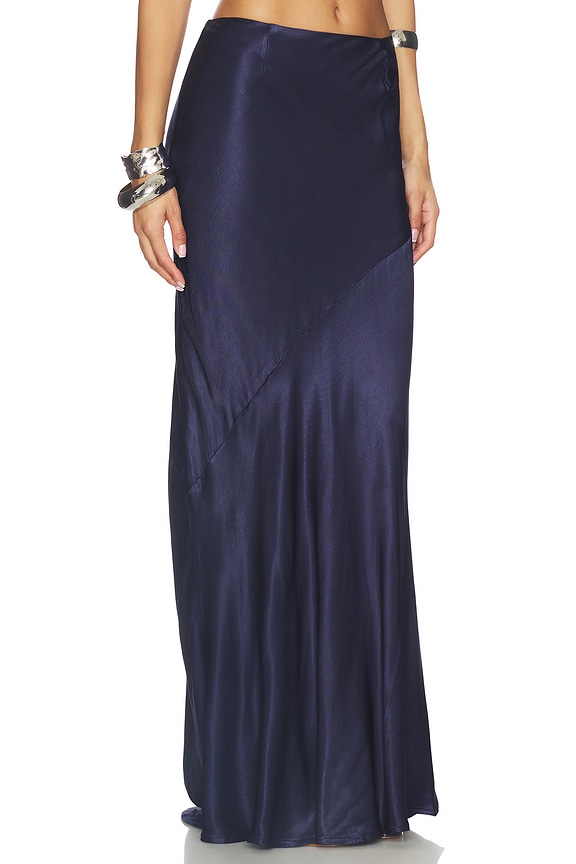 view 2 of 6 Junie Maxi Skirt in Navy