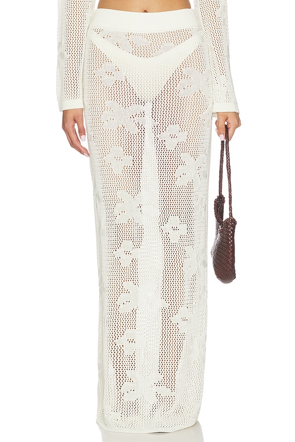 view 1 of 6 Terra Maxi Skirt in Cream