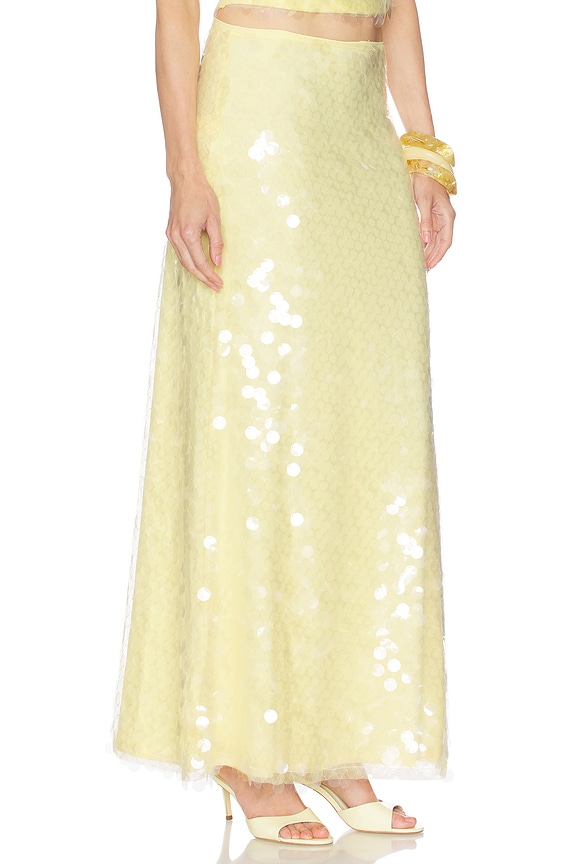 view 2 of 6 FALDA CALLIOPE MAXI  in Panna Cotta