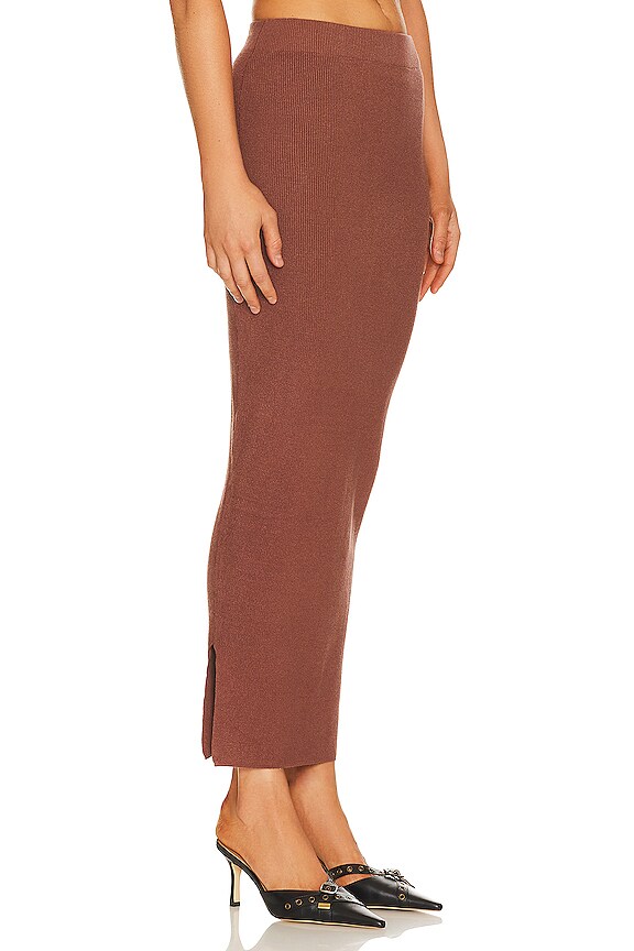 view 2 of 4 Fawn Skirt in Chestnut