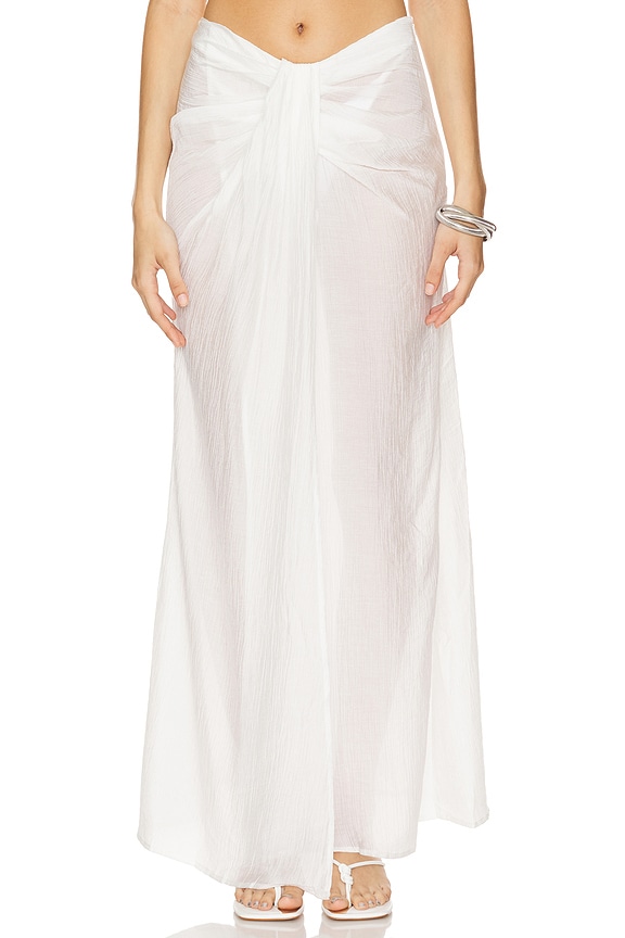 view 2 of 7 Cantarios Skirt in Coconut