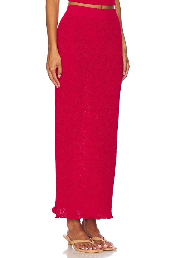 view 2 of 6 x REVOLVE Josefina Skirt in Red