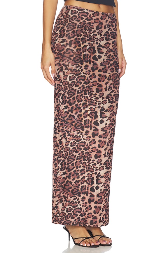 view 2 of 6 x REVOLVE Maxi Skirt in Leopard