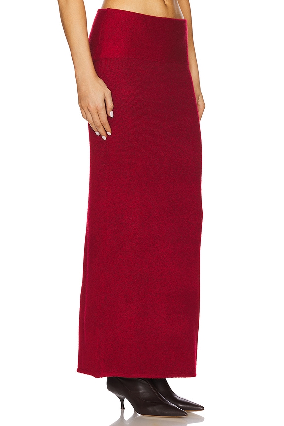 view 2 of 6 Quinn Maxi Skirt in Red
