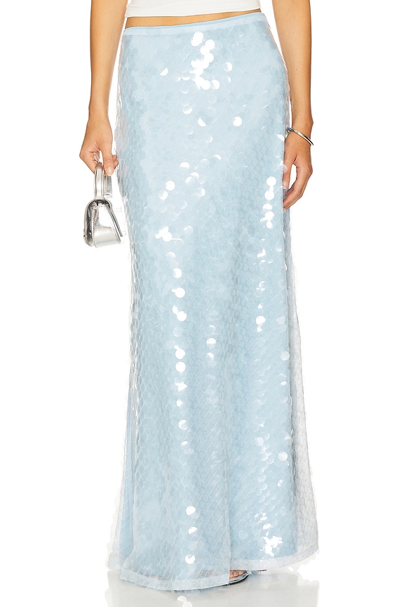 view 1 of 6 x REVOLVE Calliope Maxi Skirt in Blue