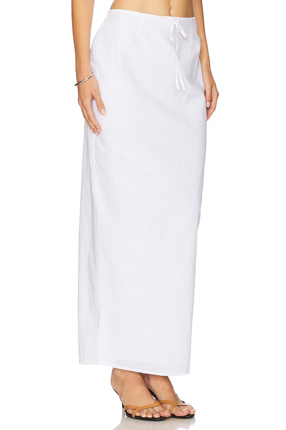 view 2 of 6 Kelley Maxi Skirt in Off White