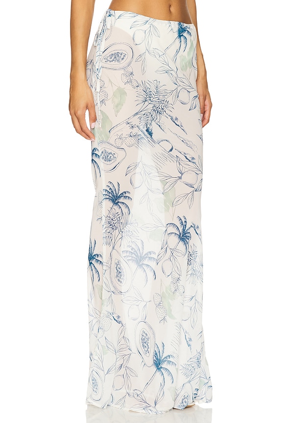 view 2 of 6 St. Ives Maxi Skirt in Escapism