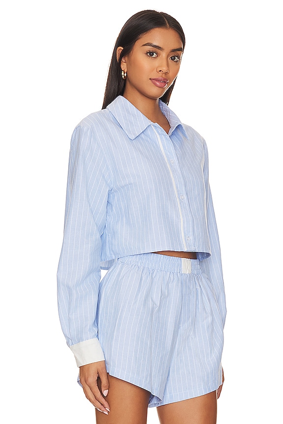 view 2 of 5 x REVOLVE Darian Stripe Top in Blue & White