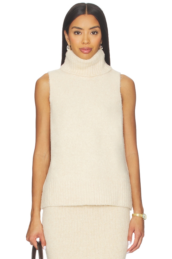 view 1 of 4 Winnie Sleevless Knit Top in Cream