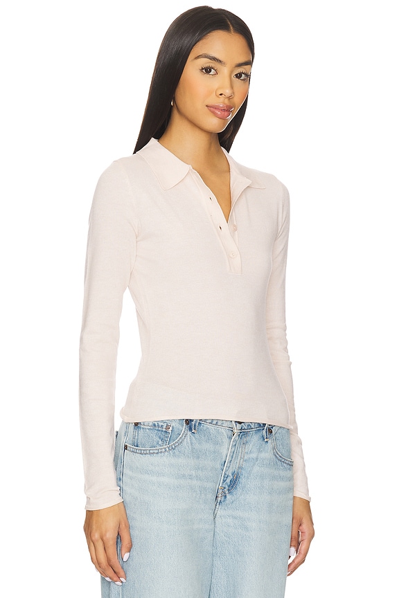 view 2 of 4 Veda Long Sleeve Top in Creme