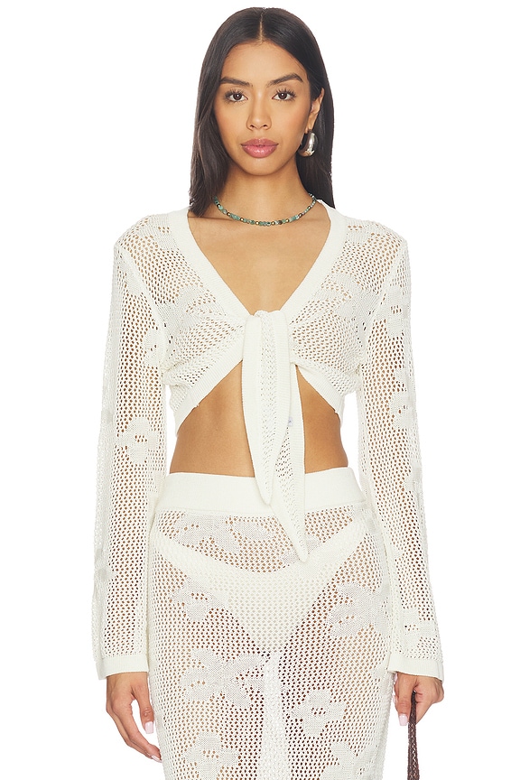 view 1 of 4 Terra Reversible Top in Cream